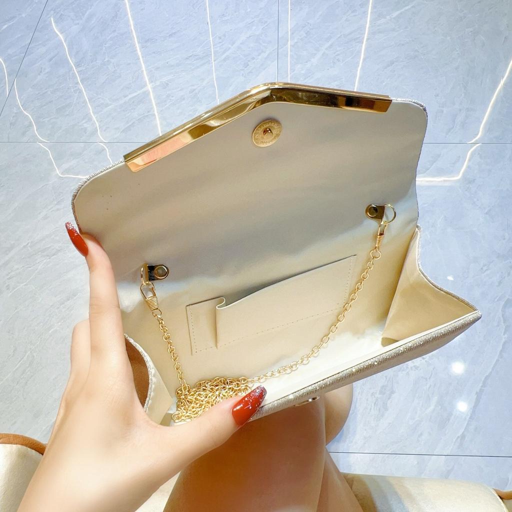 Плиссированная сумка для платья Сумка-клатч для ужина Сумка для вечеринки Сумка через плечо Сумка для банкета Сумка-цепочка