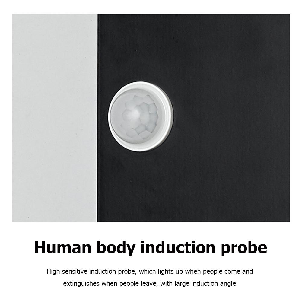 7 Вт Бра для спальни Водонепроницаемое Домашнее настенное освещение Датчик движения Настенный светильник для лестницы Садовый свет Освещение двора Садовое освещение