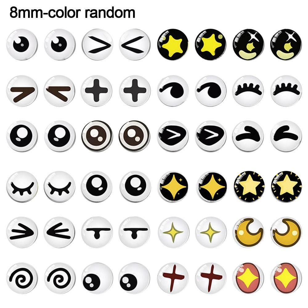 20 шт./10 пар, пластиковые кукольные хрустальные глаза, 6 мм-20 мм, куклы, инструменты для самостоятельного изготовления, аксессуары для кукол «сделай сам»