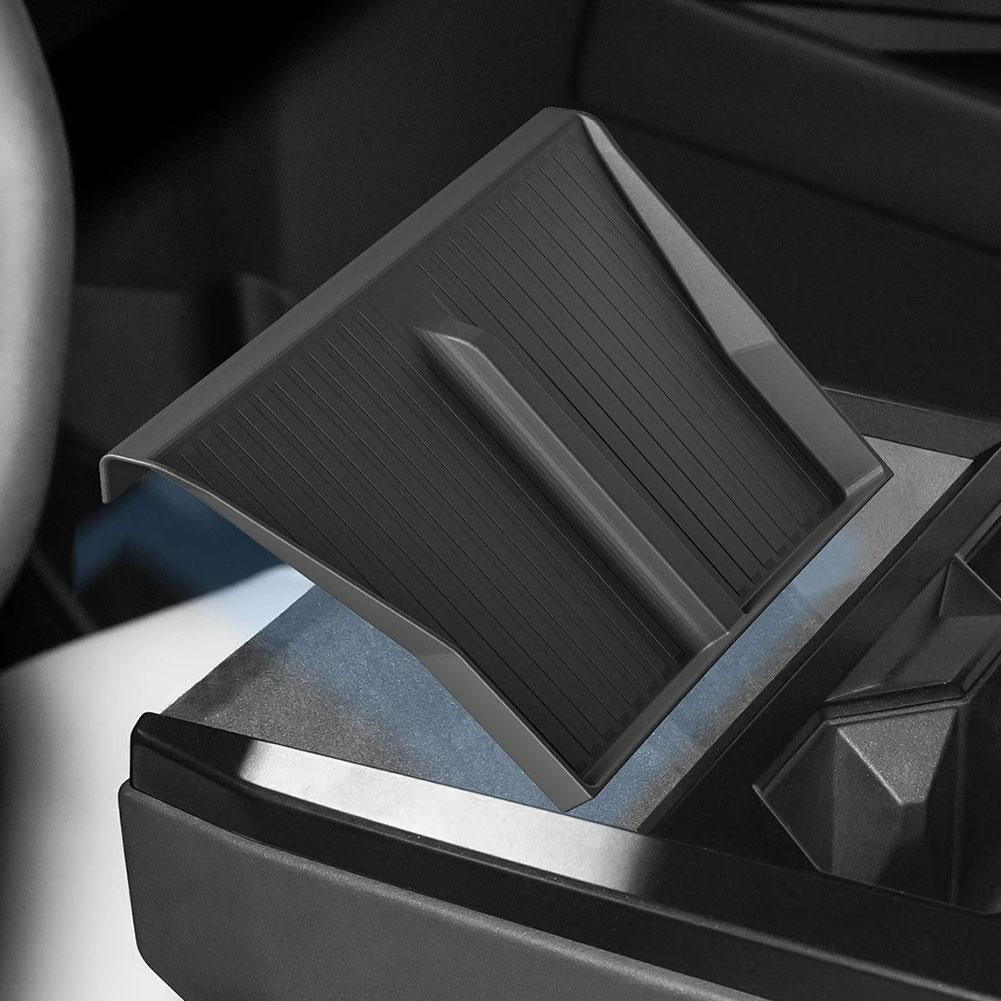 For Tesla Cybertruck 2024 2024 Wireless Charging Pad Car Phone Non-slip Charger Mat Pickup Protective Pad Car Accessories