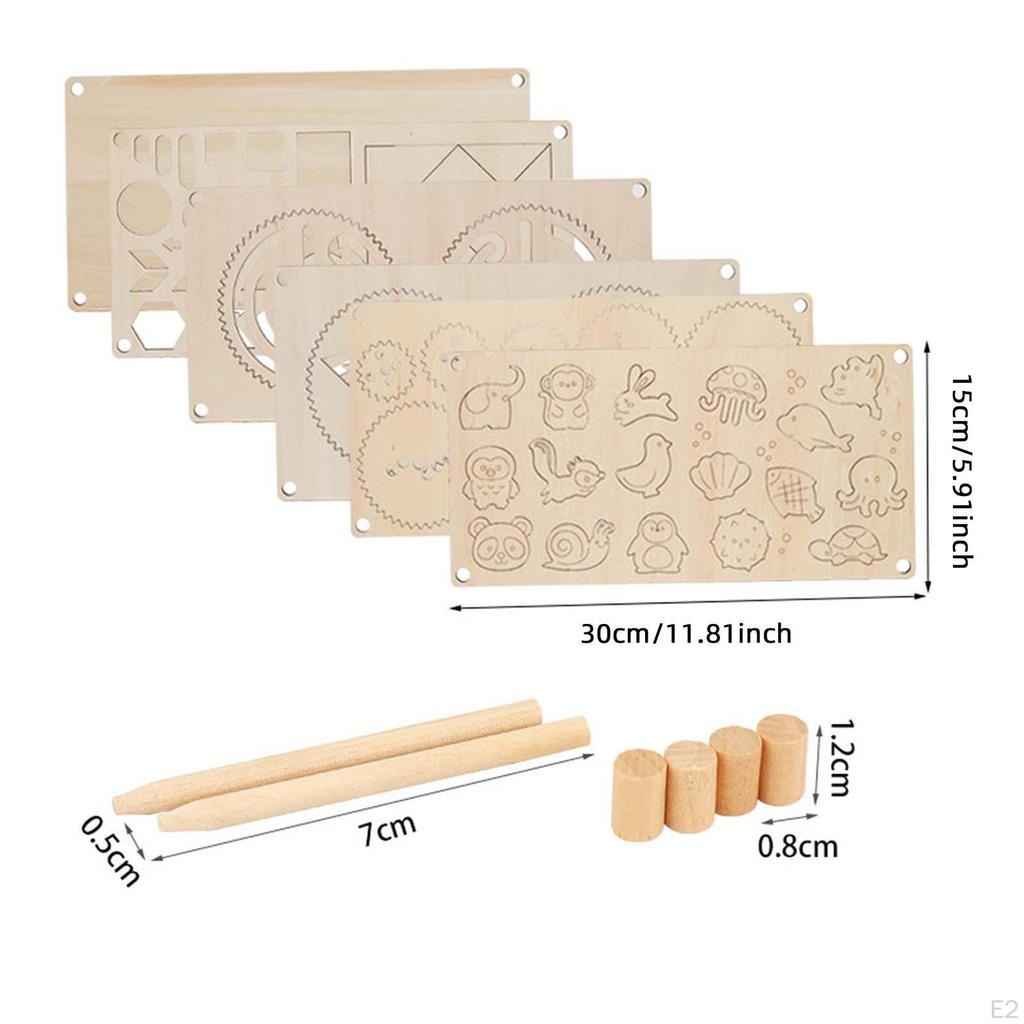 Деревянная познавательная доска, развивающая игрушка, многофункциональная рука-глаз