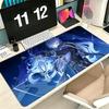 Genshin Impact Flins Pro ESports XXL Игровой Коврик для Мыши Extra Large Нескользящий С Прошитым Краем Клавиатура Ноутбук Настольный Коврик Для ПК Геймера