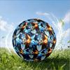 Dark Warrior's Mortal Kombat Size 5 Soccer Ball,Indoor/Outdoor Suitable for Training Matches Tournaments Practice Games Perfect Gift for Fan