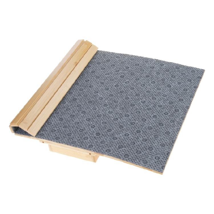 Elegant Wood Loveseat Arm Tray Practical Wood Sofa Side Armrest Tray with Secure Cup Grip for Convenient Use