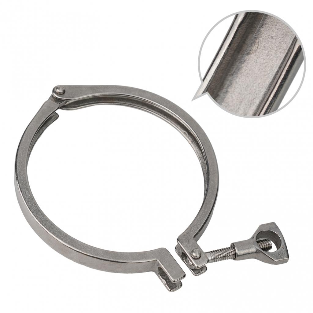 Tri Clamp Fasteners Optional Inch Polished SS304 Stainless Steel