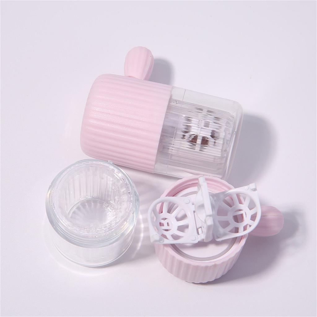 Lens Cleaner Portable Cute  Beauty Lens Cleaner,Cleaning Box Practical Plastic Cleaner Cleaner