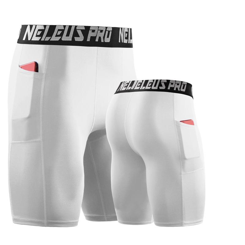 Men's Shorts Compression Sportswear Training Tights Gym Fitness Leggings Short Pants Running Sport Bottoms