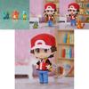 Игрушка фигурка покемона премиум качества Nendoroid Эш Кетчум с брелками Зенигаме, Чармандер, Бульбазавр