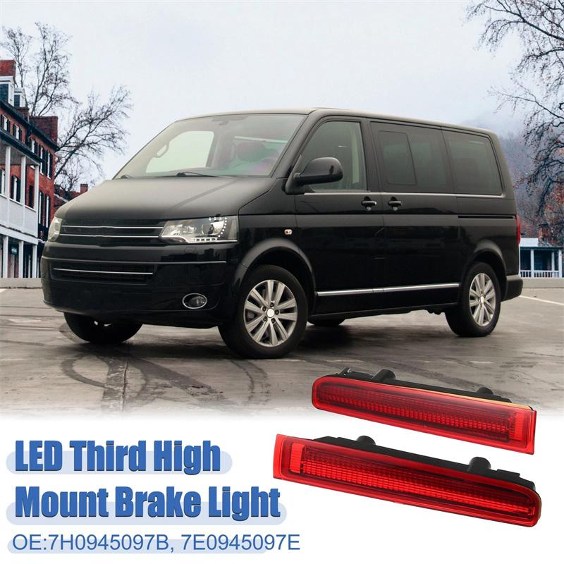 2 шт. Светодиодный дополнительный стоп-сигнал для Vw T5 T6 Transporter Caravelle 2003-2015 7E0945097E 7E0945097F 7E0945097J