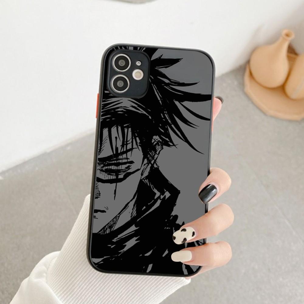 Чехол для телефона Choso J-Jujutsu-Kaisen для IPhone 14 X XR XS 7 8 Plus 11 12 13 Pro MAX 13mini Матовый противоударный чехол