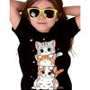 Summer T-Shirts for Women's Fashion Capybara Clothes Women Clothes Cute Cat Printed Tees Top Women T-Shirt