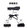 SensaBliss Mini Microphone Clip Holder, 3-Piece Set, C-Shaped Microphone Holder for Lapel, Tie, and Lapel/Lipstick Microphones, Securely Clamps to Kee