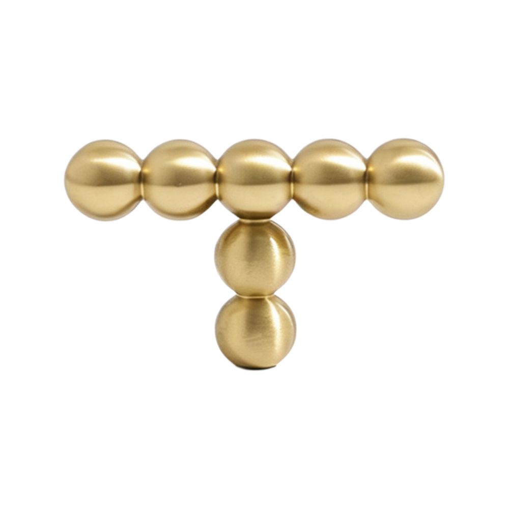 Small Round Ball Hardware Handle Solid Brass Cabinet Drawer Knobs Multipurpose