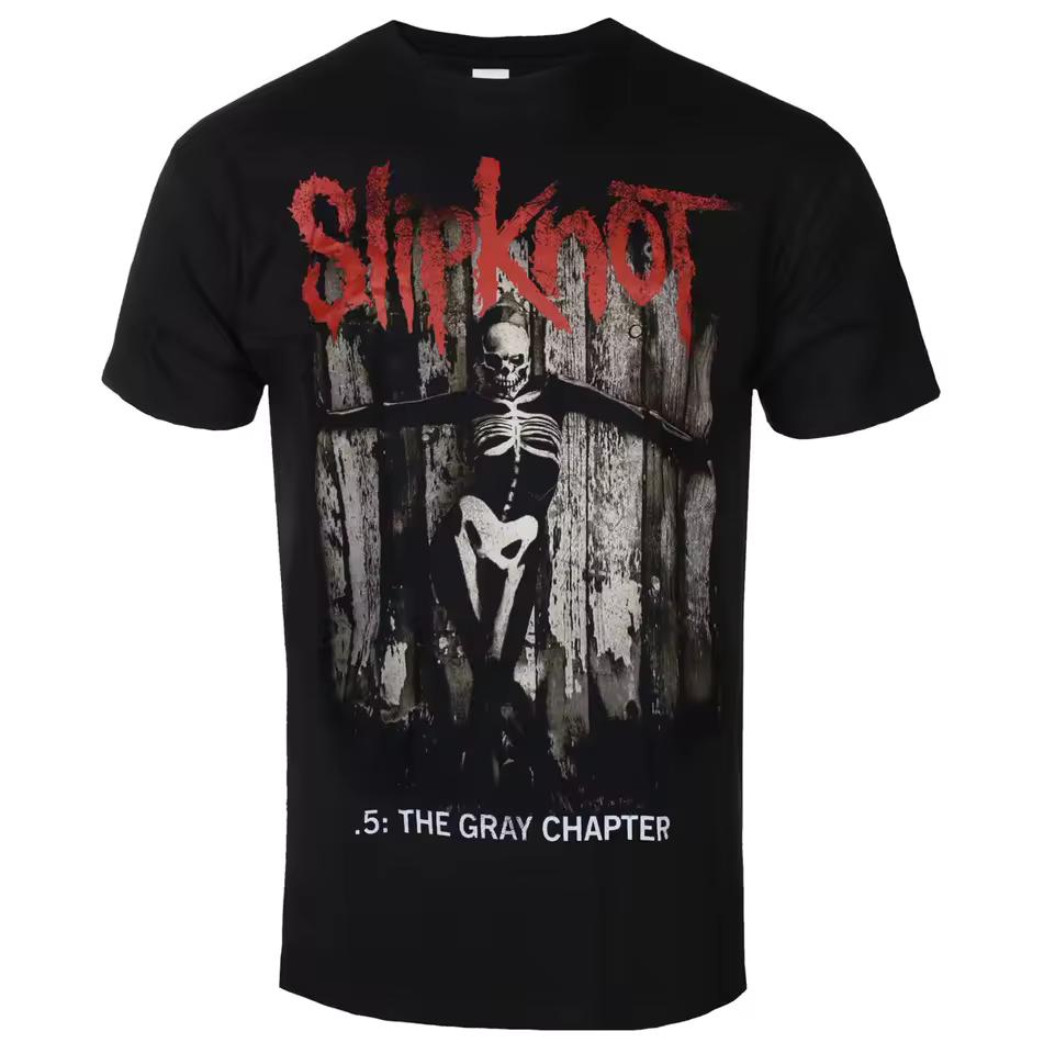 Slipknot - The Gray Art Pattern Metal Band T-shirt - Casual Trendy Style Cotton T-shirt Suitable for Both Men and Women