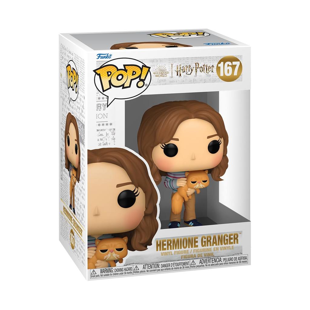 Harry Potter and the Prisoner of Azkaban Hermione with Crookshanks Figure Funko POP! Vinyl Harry Potter Prisoner of Azkaban Funko