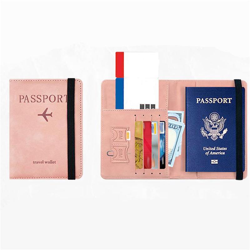 Дорожный антимагнитный паспорт кожаный держатель для паспорта с защитой от кражи сумка для документов