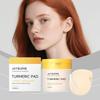 Jaysuing Turmeric Cleansing Pads With Glycerin And Glycolic Acid For Face Gentle Exfoliation Hydrating Skin 1 Set