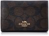 Business Card Holder 91681 Women's Im/Brown/Black [Item]