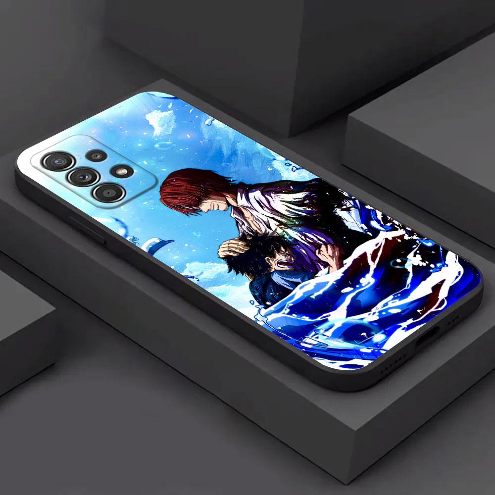 Anime O-One Piece Shanks Luffy Phone Cover For Samsung Galaxy A56 A57 A37 A55 A36 A26 A17 A07 A35 A34 A53 A54 A52 A72 A32 Case