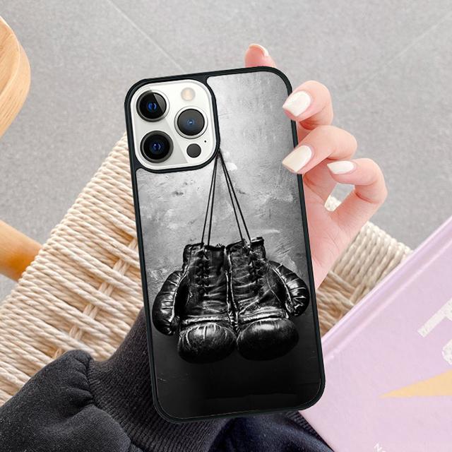 Чехол для телефона Боксерские перчатки Для Apple Pro Max Plus Чехол Для iPhone 17 Air 13 12 14 15 16 Чехол