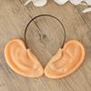 Vinyl Big Ear Headband Anti-slip Giant Animal Ear Hair Band Loop Headwear Kids Stage Performance Hair Accessories Prop Gag Gift