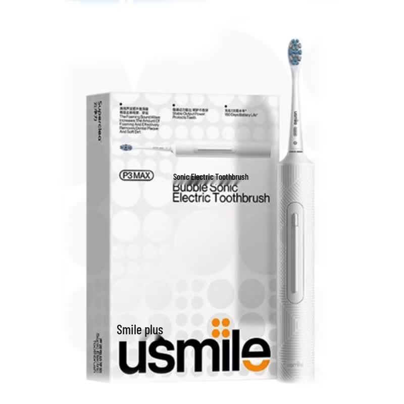 usmile P3MAX Звуковая электрическая зубная щетка вилка CN (адаптер в комплекте)