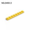 20 шт. MOC 3460 Пластина 1x8 Кирпичные Детали Строительные Блоки Частицы DIY Мозговая Игра для Детей Сборная Игрушка Подарок на День Рождения
