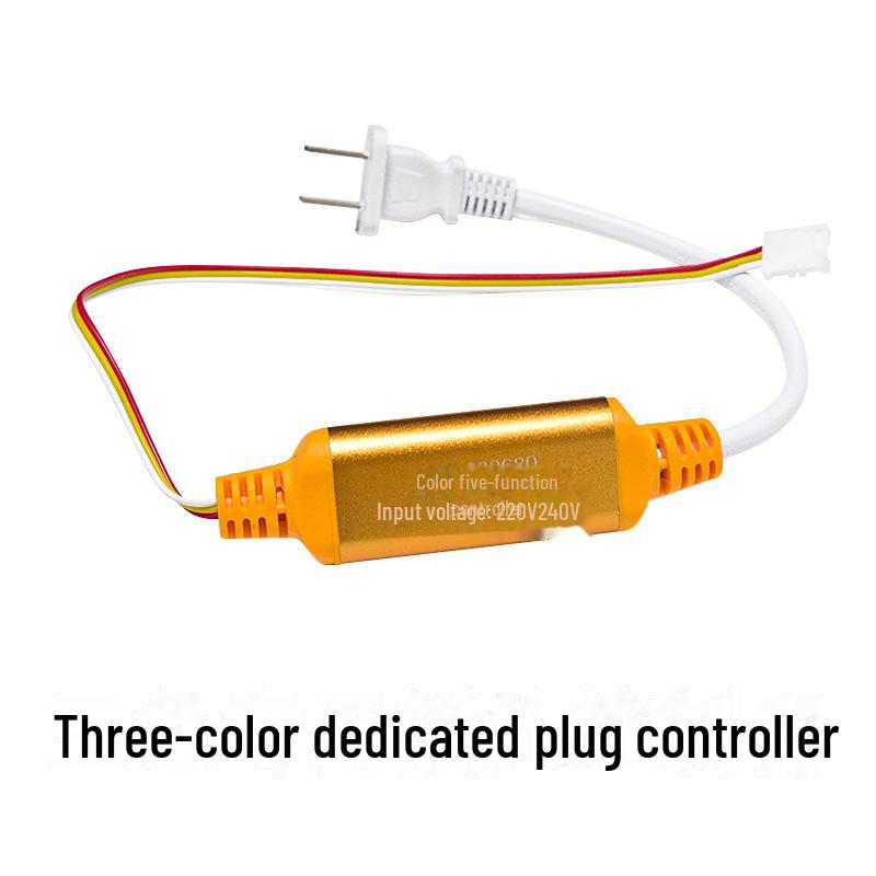 220V LED Self-Adhesive Linear Light Strip, 2835 Soft Light for Troughs and Counters, Driver-Free.