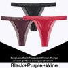 FINETOO 3PCS/Set Sexy S-XL Women Cotton Panties G-string Woman's Underwear Girl Lace Female Lingerie T-Back Lady Thong Intimates