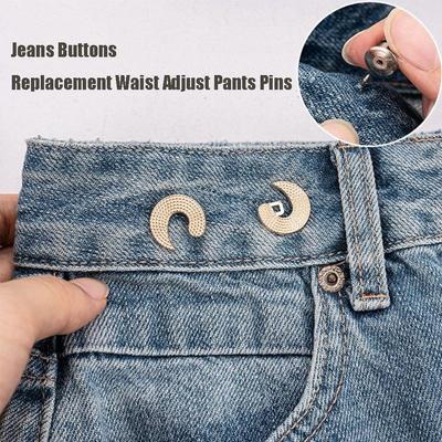 Фиксированная пряжка на талии Инструмент для утяжки талии Брючные булавки Застежки для талии Декорация платья