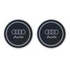 G2Luminous Car Coaster Water Cup Holder Pad Anti-slip Mat for qq1 Sline A1 A3 A4 A5 A6 A7 A8 Q2 Q3 Q5 Q7 Q8 TT S1 S3 RS5 RS6 RS7