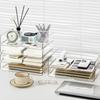 Large Capacity A4 Document Paper Organizer Transparent Paper Holder Shelf  Home Office