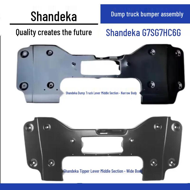 Compatible with Sandeka G7H Dump Truck: Bumper Assembly, G7S Headlight Trim, C6G Headlight Cover, C7H Headlight Corner.