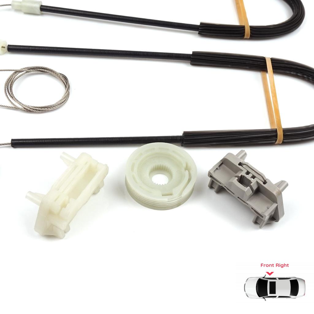 EWR551 Electric Power Window Regulator Repair Set Front Right Door for Ford Focus MK1 1998-2007 2/3 Door Hatchback Coupe 1331618