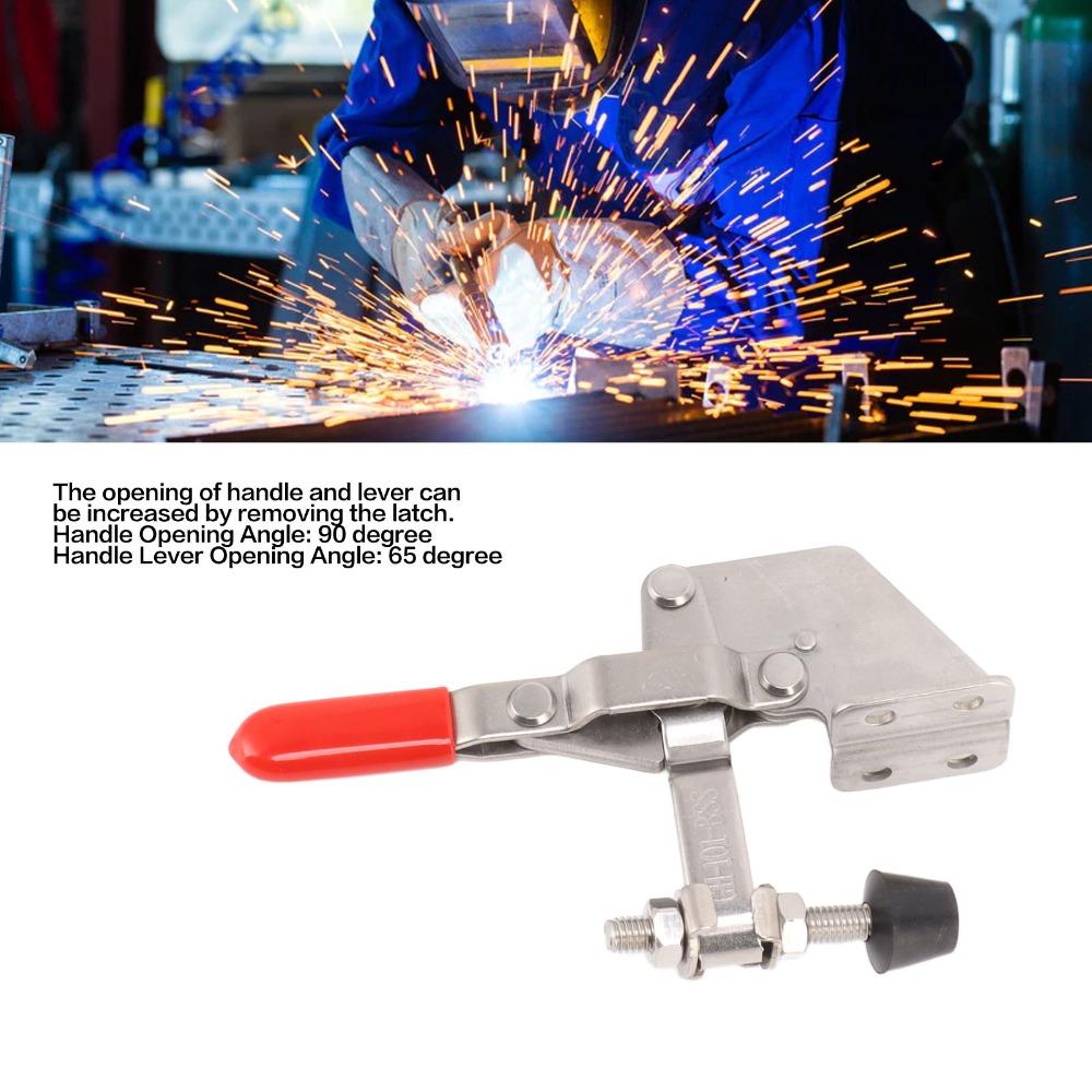 Secure Grip Toggle Clamp Stainless Steel Quick Release Toggle Clamp Tool Lever Clamp Metalworking