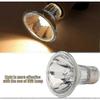 E27 Reptile Halogen Projector Lamp, Full Spectrum UVA UVB Bulb for Reptiles Turtles Lizards