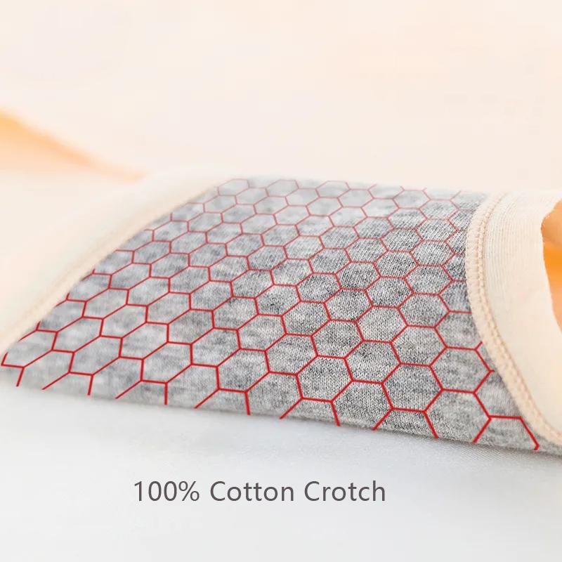 5Pcs High Waist Panties Cotton Breathable Women's Underwear Ladies Underpants Size M-XXL