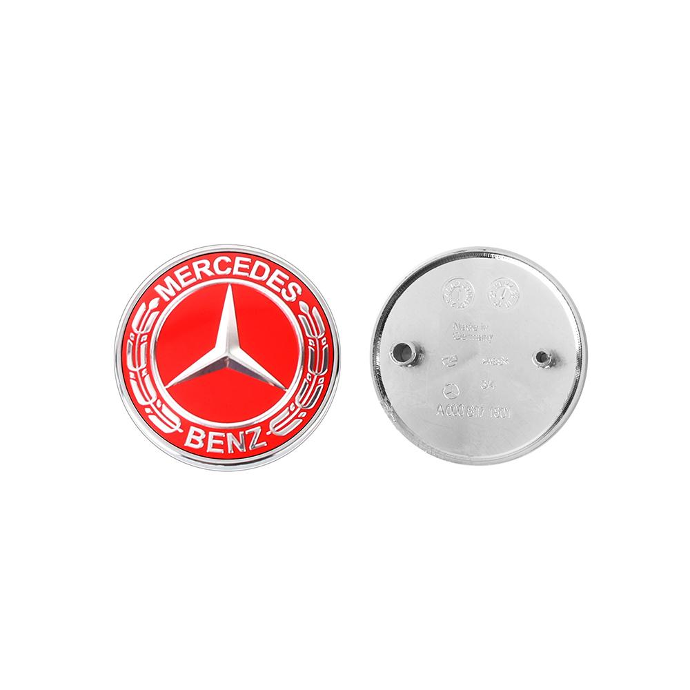 57mm Car Hood Logo Badge Replace Accessories For Mercedes Benz AMG W205 W211 W247 W176 W212 W220 W177 W247 W176 CLS CLA CLK GLC ILNOP1