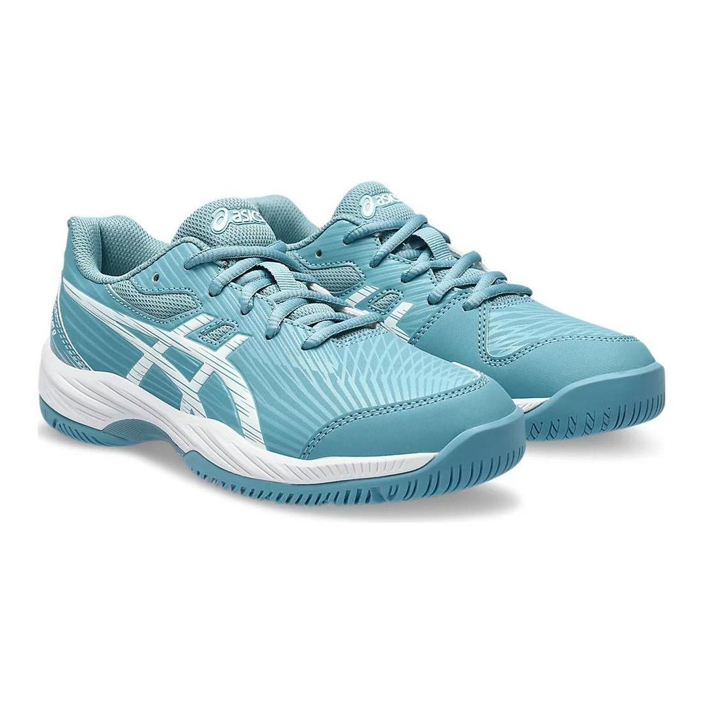 Asics Детские кроссовки Gel Game 9 GS Gris Blue белые 1044A052-402