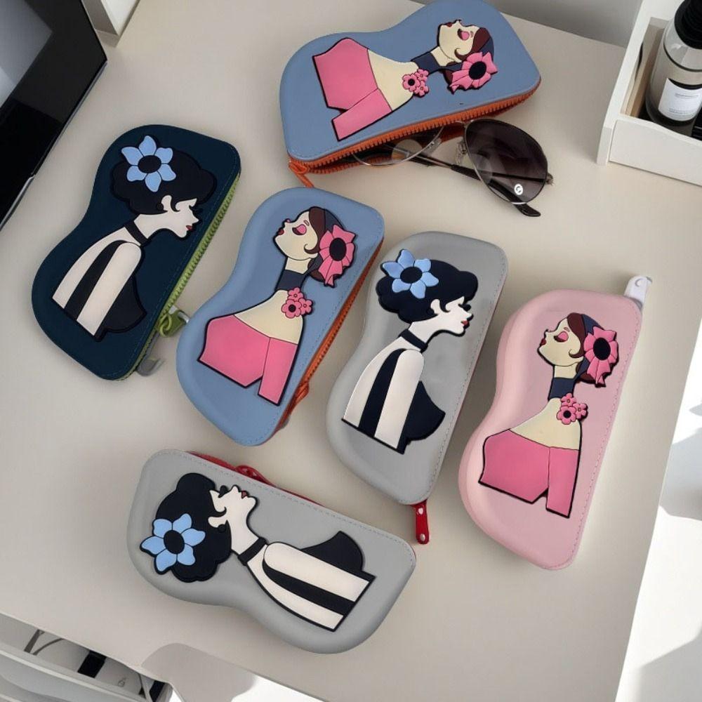 Водонепроницаемый силиконовый чехол для очков, многофункциональная сумка для мелочей, чехол для солнцезащитных очков