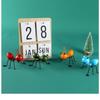 Creative 3D Wrought Iron Ant Ornaments Home Decoration Crafts Wall Hanging Pendants Birthday Gifts Bedroom Decor Crafts