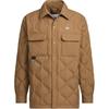 Originals FW24 Lightweight Down Series Plain Collar Single-Breasted Long Sleeve Jacket Men Jacket Desert-Brown JD3748