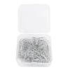 100Pcs Heart Shaped Paper Clips Stainless Steel Non Slip Decorative Paperclips for School Office
