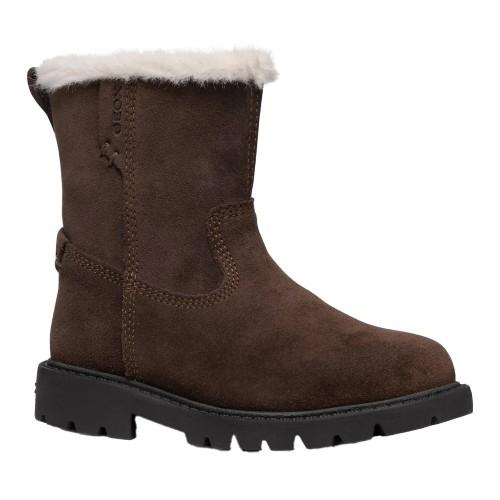 Geox Girls J Shaylax G Suede Ankle Boots