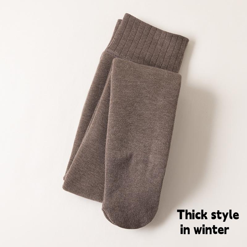 Children's Fleece Thickened Tights Autumn Winter New Warm Kids Leggings Simple Student Princess Dance Teenage Pantyhose 5-12Year