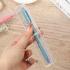 Business Affairs Polygon Solid Color Pen Storage Case School Pen Box Office Supplies