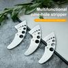 Herb Stripper with 9 Holes Ergonomic Design Corrosion-Resistant Vegetable Leaf Stripping Tool