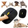 1-10Pcs Pet Grooming Gloves Reliable Pet Hair Remover Mitt Pet Hair Black Remover Gloves Double-Sided Brush Gloves Dog Supplies