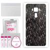 apgo Protective Skin Sticker for the Back Compatible with Asus Zenfone 3 ZE552KL, Wrap Film, Foil, Vinyl - Pattern Carbon Black Pixel