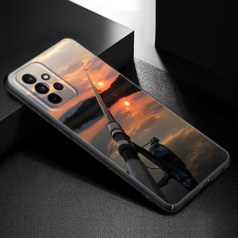 Чехол для телефона Hunter Man Fishing Dog для Samsung Galaxy A21 A30 A50 A52 S A13 A22 A32 A33 A53 A73 5G A11 A12 A31 A51 A70 A71 A72